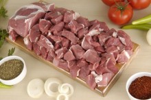 chopped meat