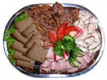 plate of meat