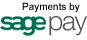 Secure payments by Sagepay
