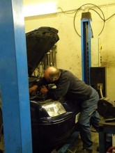 Ian at work