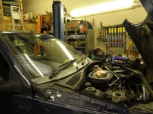 under the bonnet