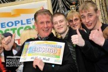four lucky lads