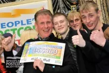 four lucky lads