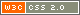 Our Button uses valid CSS 2.0 coding to W3C standards